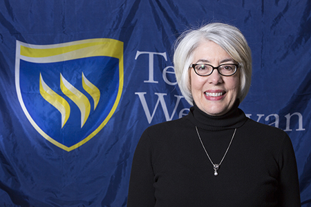 Headshot of Julie McCoy, Texas Wesleyan music professor.